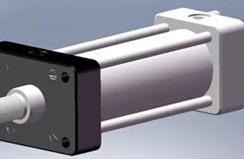 Low-Pressure Hydraulic Cylinder Front Flange