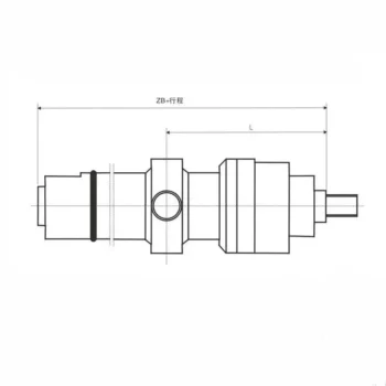 Middle Pin Type Metallurgical Hydraulic Cylinder