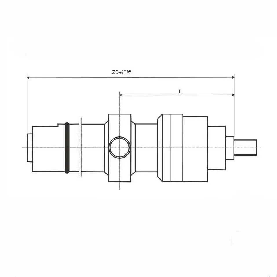 AN9hoVZC middle pin type metallurgical hydraulic cylinder 2 Middle Pin Type Metallurgical Hydraulic Cylinder