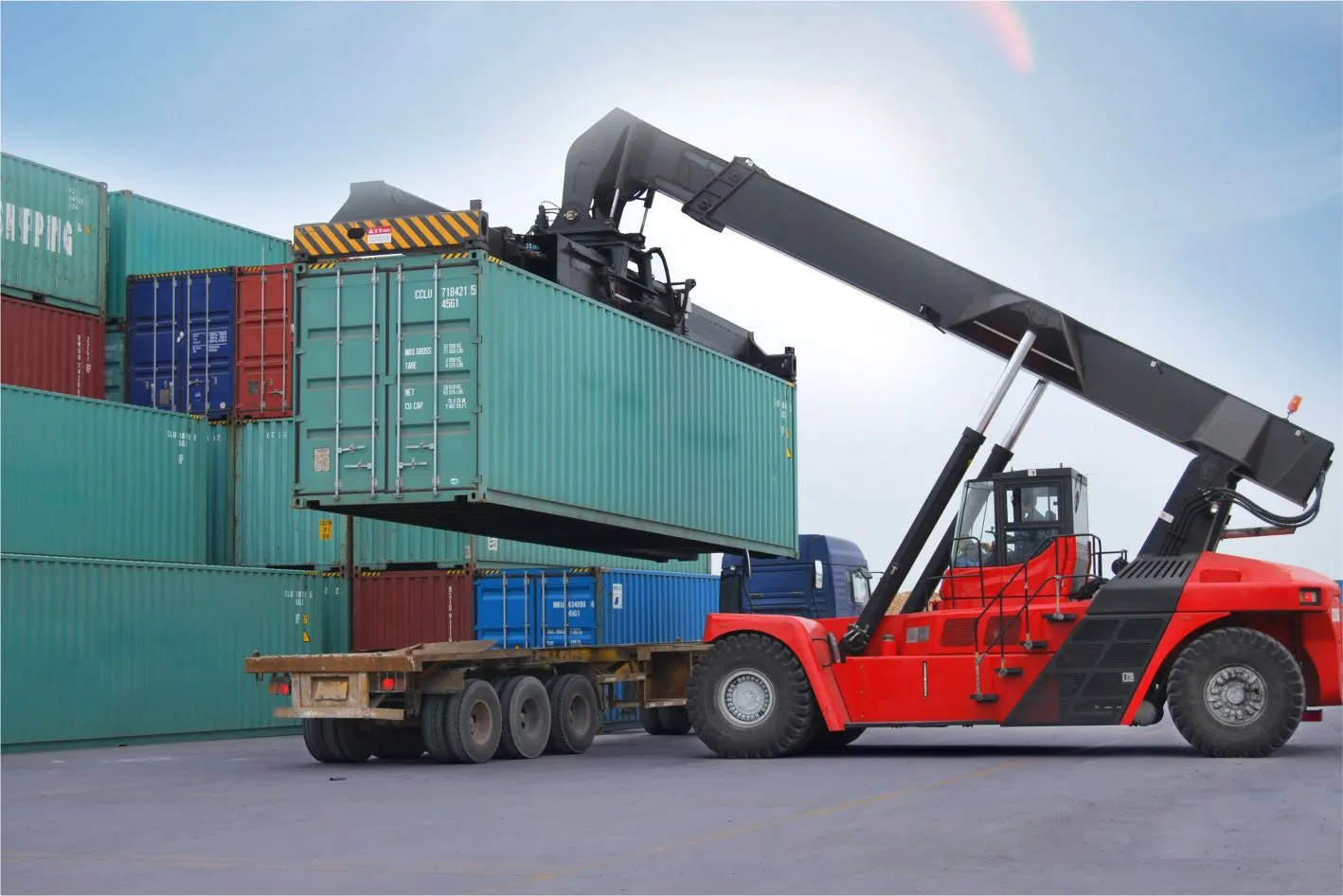 Hydraulic Cylinder for Reach Stacker