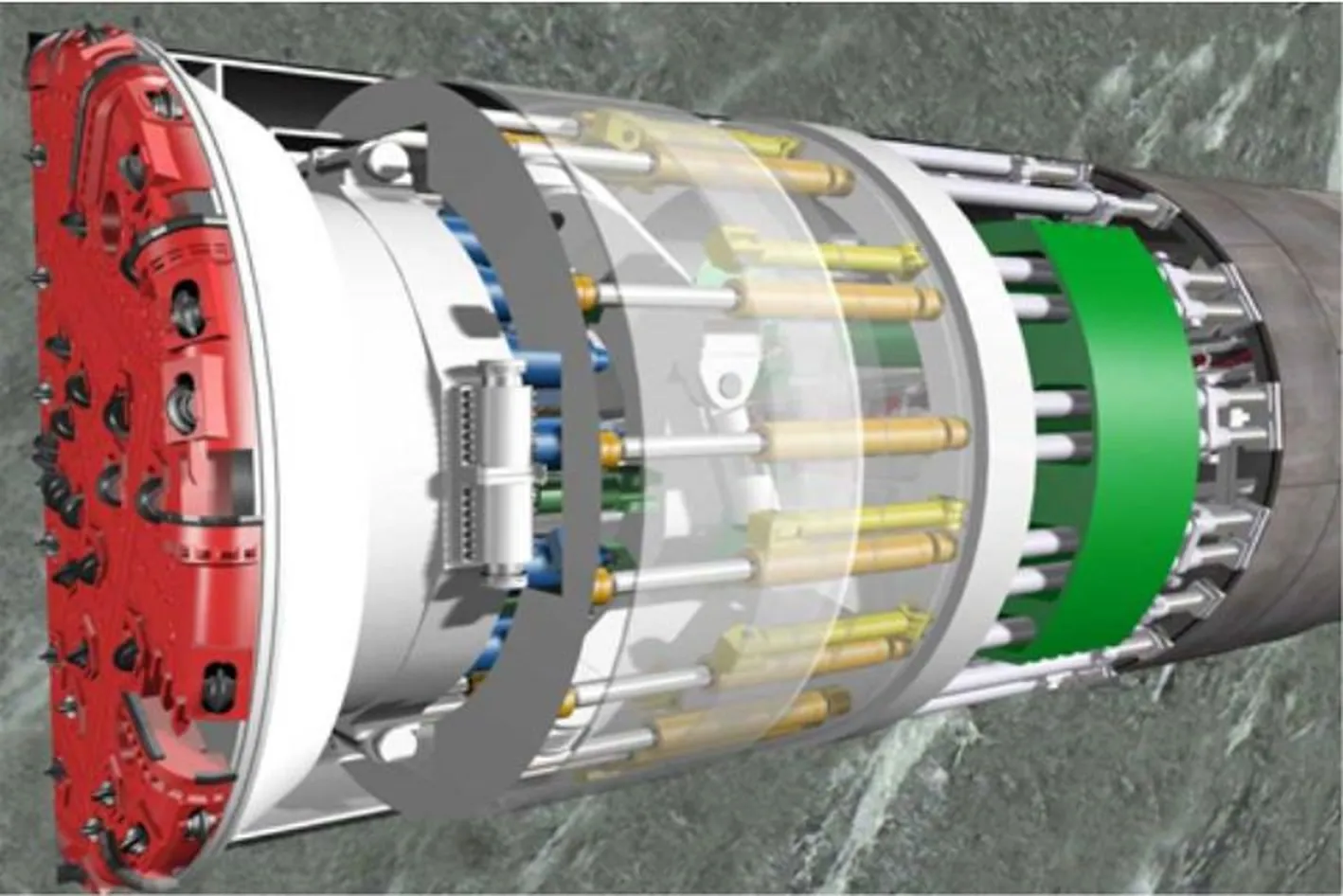 Hydraulic Cylinder for Double Shield Tunnel Boring Machine