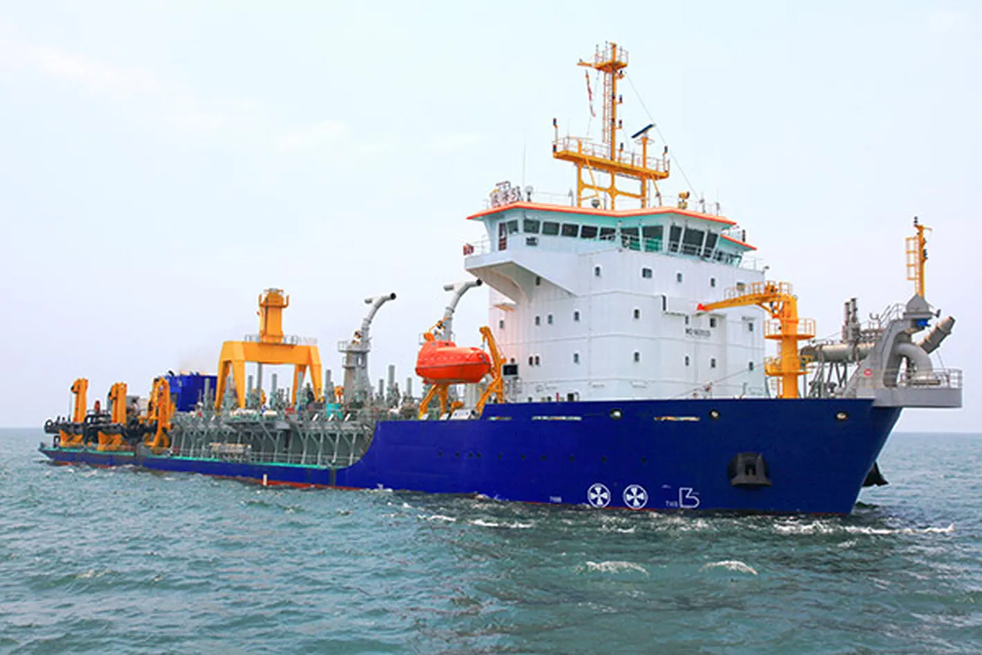 Hydraulic Cylinder for Dredger Tank