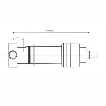 Rear Pin Type Metallurgical Hydraulic Cylinder