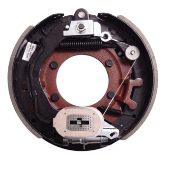 10'' Electric Drum Brake System with Parking Lever for Camper Trailer Accessories for RV Use