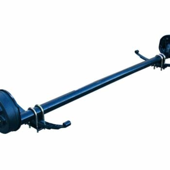 Hot sale 3500lbs trailer axle drop axle with brake drum with suspension kits