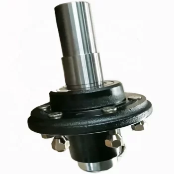 Factory Square or Round Solid or Tube Steel Light Trailer Axle Assembly