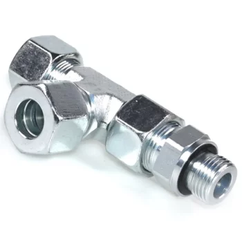 Assembled Adjustable Swivel Run Tee-EL-R-ED Hydraulic Fittings