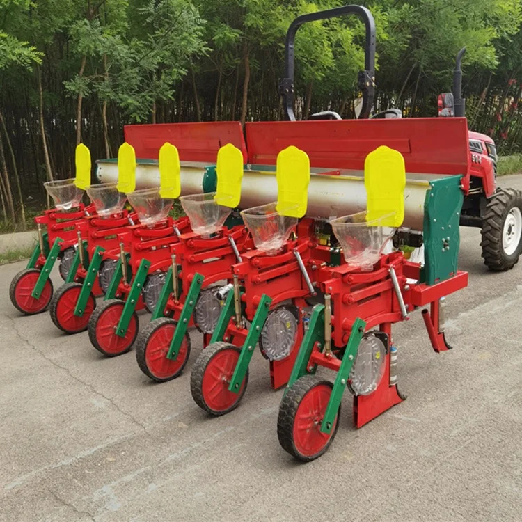 34HdM4yj H6a3d2eeff51e480d9c607d7fe6b28587J Agricultural Maize Seeder Drill 6 Rows Maize Planter with Fertilizer