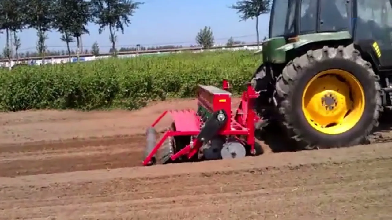 Agricultural Wheat Seeder Maintenance