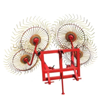 Farm machinery 3 point 4 wheel hay rake for sale