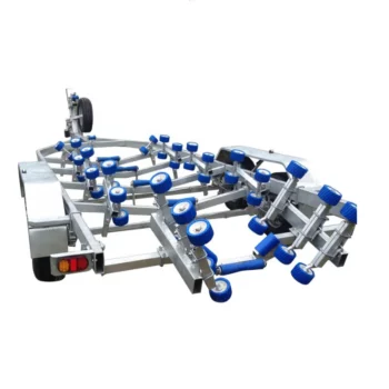 Box Trailer Factory WholeSingle Australia Style 4-8 Meters 480 KGS to 2000 KGS Galvanized Boat Trailer with Rollers