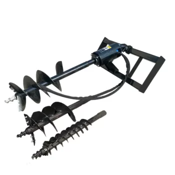 Hydraulic Skid Steer Ground Drill Earth Drill Auger Attachment Hole Digger Earth Auger Drilling Machine