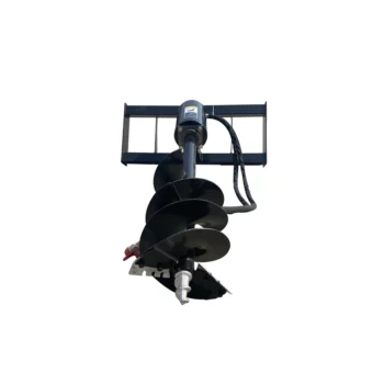 Multifunctional Skid Steer Earth Auger Ground Screws Hole Digger Hydraulic Auger for Sale