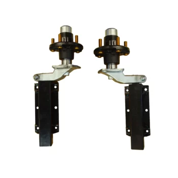High Quality Flexiride style 1500LBS 4 bolt hub Galvanize torsion half axle for trailer-AC13600100-WH