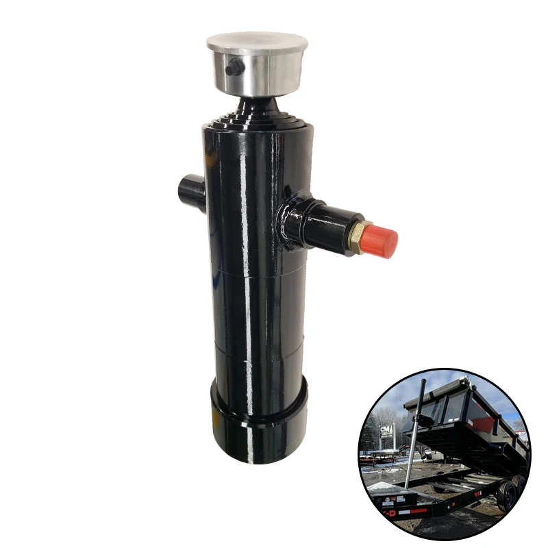 UT0dHFK3 H4083ff0d38fc415493b5e5d877708243c New Arrival Double Acting Dump Truck Telescopic Hydraulic Cylinder For Sale