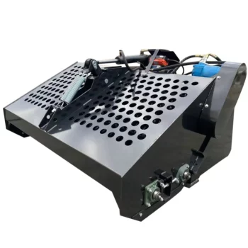 Skid Steer Loader Attachment Power Rake Stump Grinder for Forestry