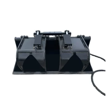 Multi Claws Excavator Hydraulic Grapples For Sale Grass Hay Waste Grabber