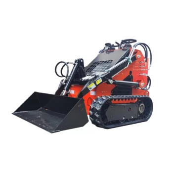 Skidsteer Diesel Engine Rubber Tracked Crawler Type Mini Track Skid Steer Loader