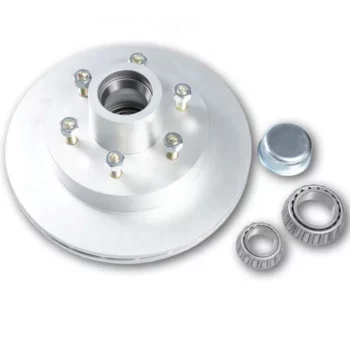 Trailer Hub Brake Disc Rotor 10" and 12" Dacromet Ventilated Disc Rotors Hub Trailer Accessories for RV Use
