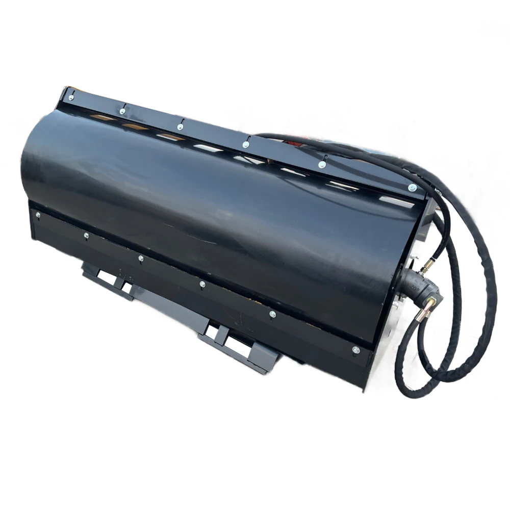 r8ig3LnW H99b95861192d4459ad5ebebe6005f9fcX Vibration Construction Machinery 72" Smooth Drum Vibratory Roller Skid Steer Attachment