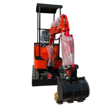 Electric lithium battery 1000kg electric small excavator mini digger with backhoe thumb clip