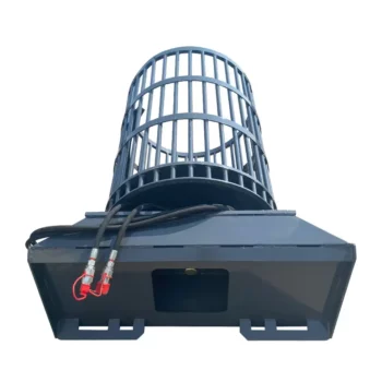 Skid steer hydraulic rotary rock picker: An Essential Tool for Construction and Farming