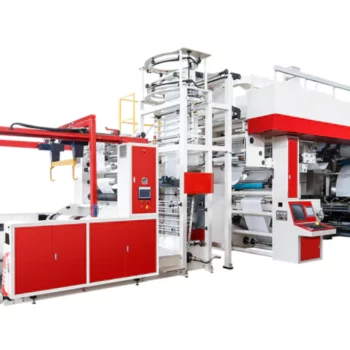 Heavy Duty Bag Printing & Edge Inserting Production Line For FFS Bag