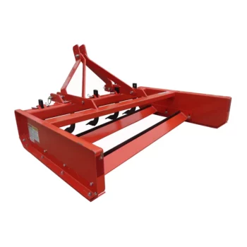 Land leveling 5 heavy duty large shank box blade grading scraper with ripper teeth