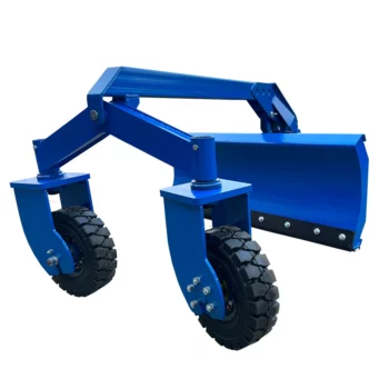 Hydraulic Grader Blade Articulated Wheel Loader With Skid Steer Loader Attachment