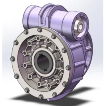 SRV250 Worm Gear Reducer for Military Industry Heavy-duty Equipment