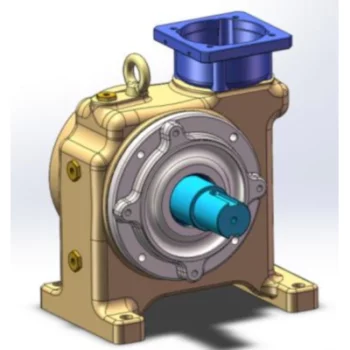 SRV130 Worm Gear Reducer for Heavy-duty Equipment