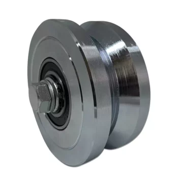 Solid Steel V Groove Gate Roller