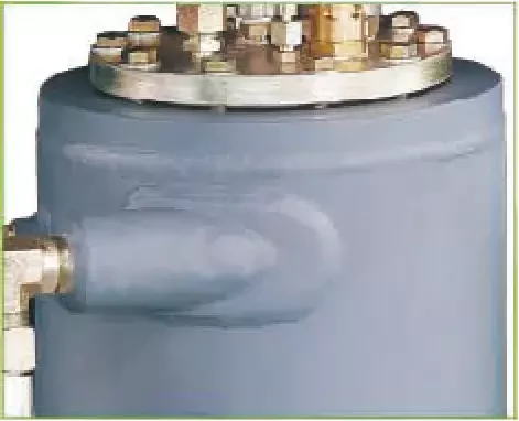 Air oil separating barrel