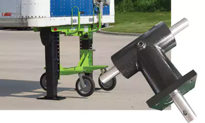 0 gearbox for Trailer support 3 gearbox for Trailer support