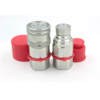 KZF 1/4 inch BSP/NPT Thread Female /Male 304 Stainless Steel Hydraulic Quick Connect Couplings