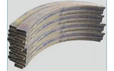 6250x100 Rectangular Tube Bend Small Surface