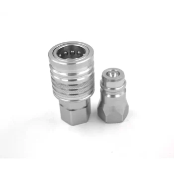 KZD 3/8 inch BSP/NPT Thread female/male bass connect under pressure hydraulic coupler