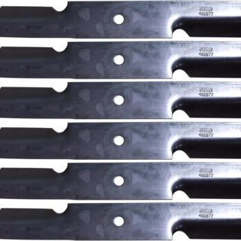 Scag 6PK Genuine OEM 482877 Marbain Cutter Blades 16 1/2" High Lift for 48" Deck