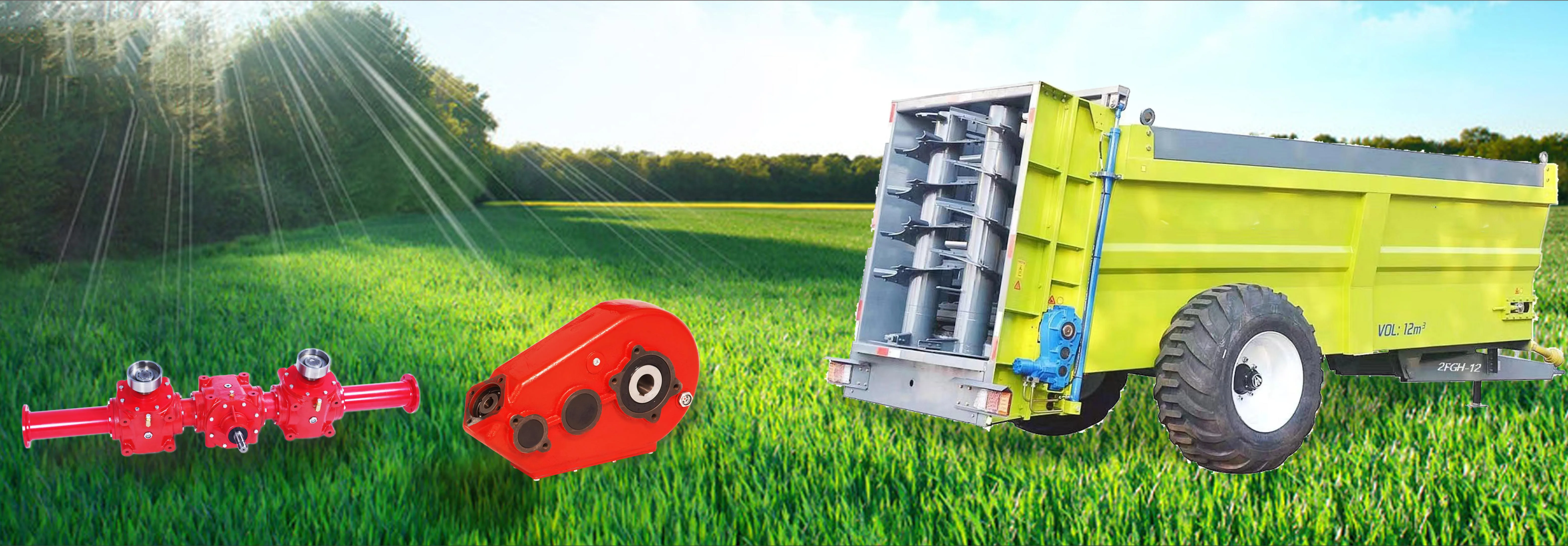 Fertilizer Seeder Gearbox Agriculture Applications