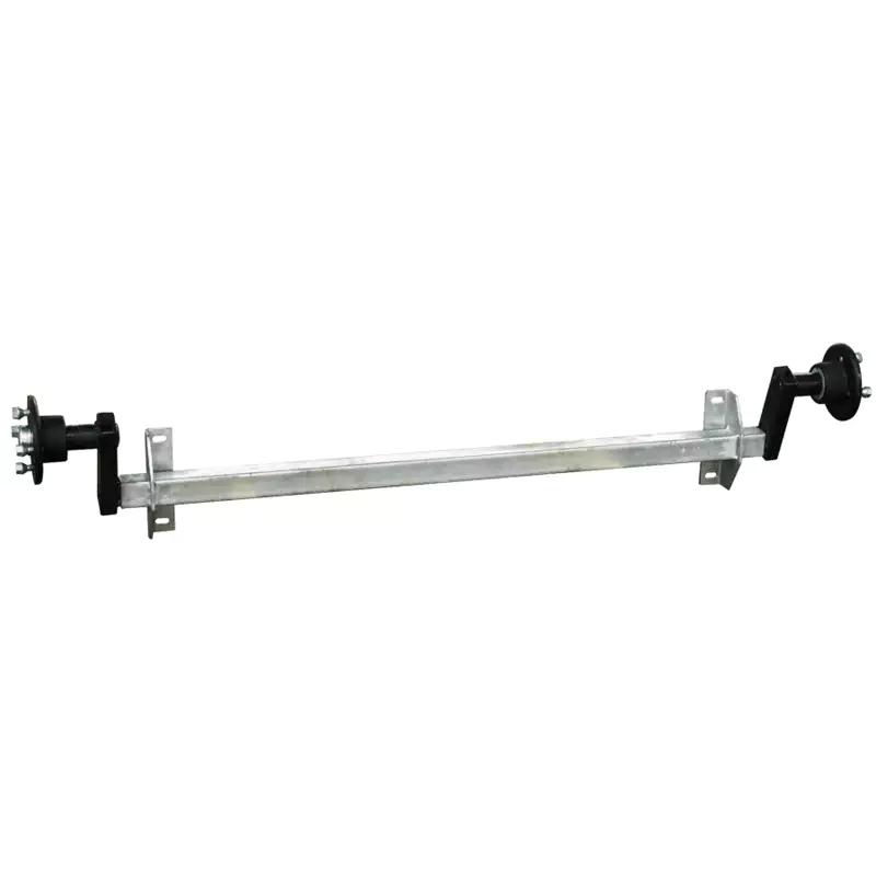 Torsion axle without brake