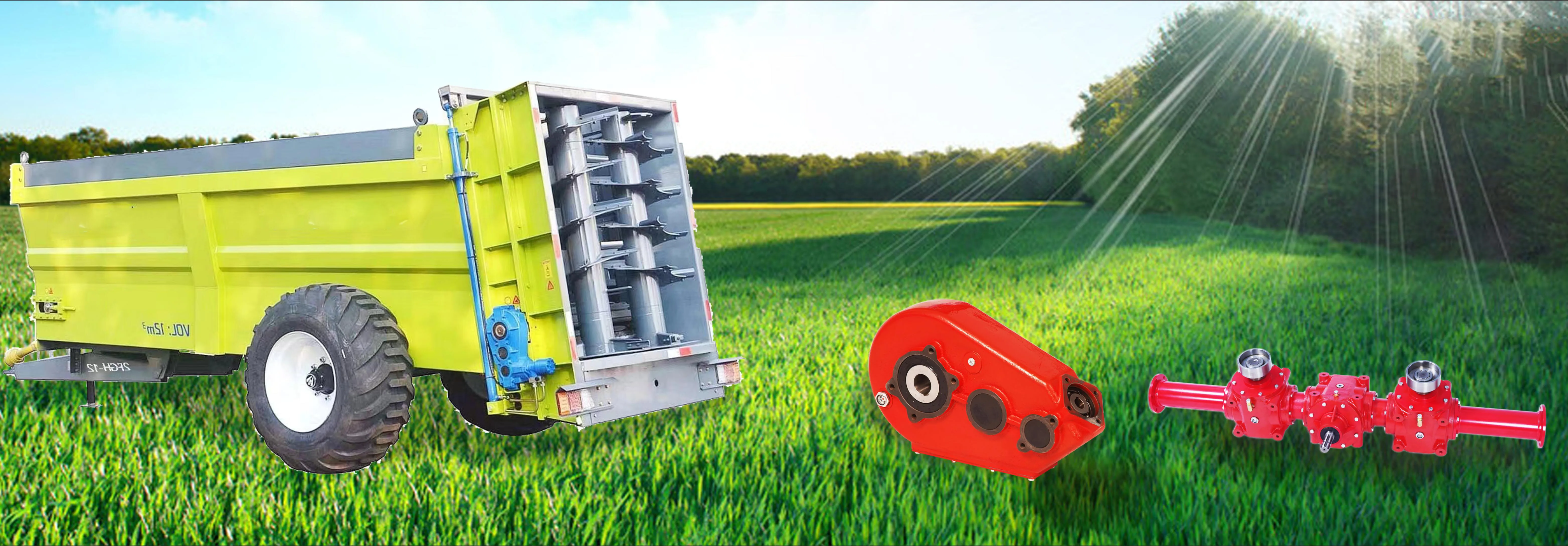 Fertilizer Seeder Gearbox EP50 Working Principle