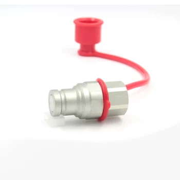 (ISO16028) Flat Face 3/4" BSP/NPT Thread Industrial Quick Disconnect Couplings & Flat Faced Hydraulic Quick Couplers