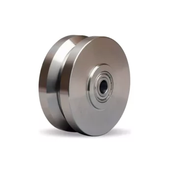 Solid Steel Y-Groove Wheel (Double Bearings, Y Groove)2