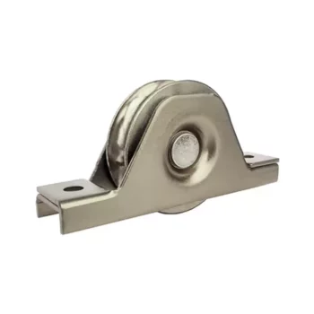 Sliding Gate Wheel with Exterior Bracket （Single Bearing，U groove，Stainless Steel 403）