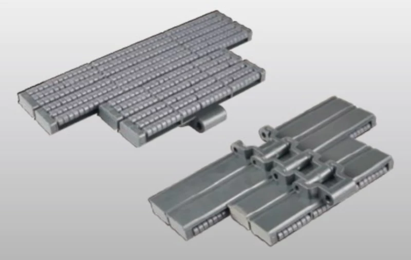 LBP8257 Plastic Flat Top Chains Heavy Duty Single Hinge Straight Running Chains With Low Noise Accumulation Rollers Replacement Of System Plast LBP8257 - K750