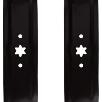 ILONPA Mulching Blade Set for MTD 742-0616 942-0616 942-04087 942-04126 Toro 112-0315 Cub Cadet RZT-42 RZT42