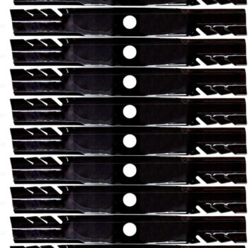 12PK Oregon Gator Blades 96-363 Replacement for 60" Kubota K5647-34340 K5647-34330 K5668-97530 K5647-97530 for ZD326S ZD21F-60P ZD21 DZ28 ZD323 ZD331 ZG327