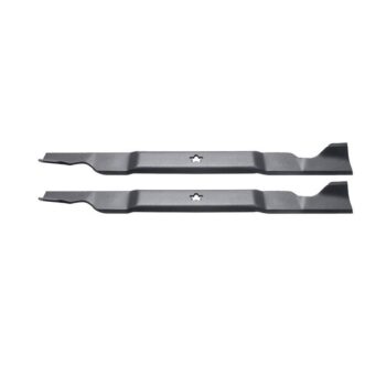 RAParts (2) High Lift Mower Blades for Craftsman Riding Mowers 46" Deck Replaces 532405380