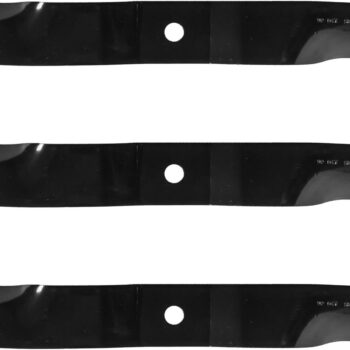 3PK Oregon 92-047 Mower Blade Compatible with 48" Cut Kubota Kommander ZG123, ZG124, ZG2048, K5617-97530, K5575-34330, K5575-97530