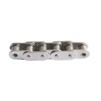 Simplex Stainless Steel Roller Chain With Straight Side Plates